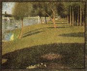 Georges Seurat The Grand Jatte of Landscape painting